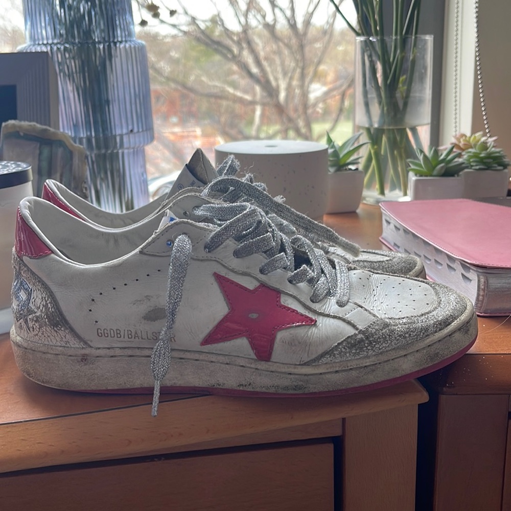 Golden Goose Ballstar size 38!! womens 8!